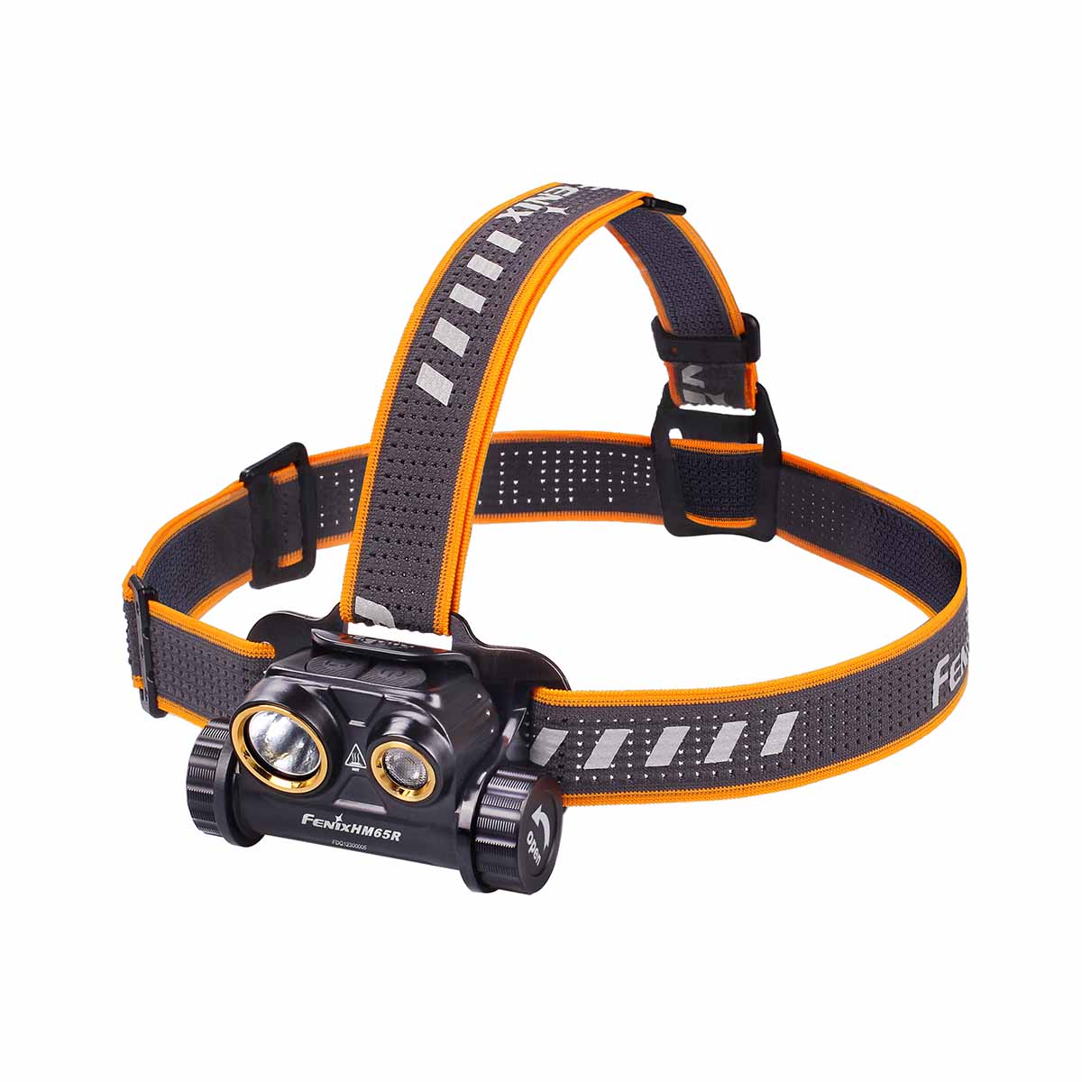 Fenix HM65R Rechargeable Headlamp 1400 Lumens Magnesium Alloy Dual Spotlight Floodlight