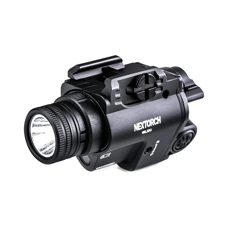 Nextorch WL23 Red Laser Weapon Light 1300 Lumens Tactical Gun Flashlight