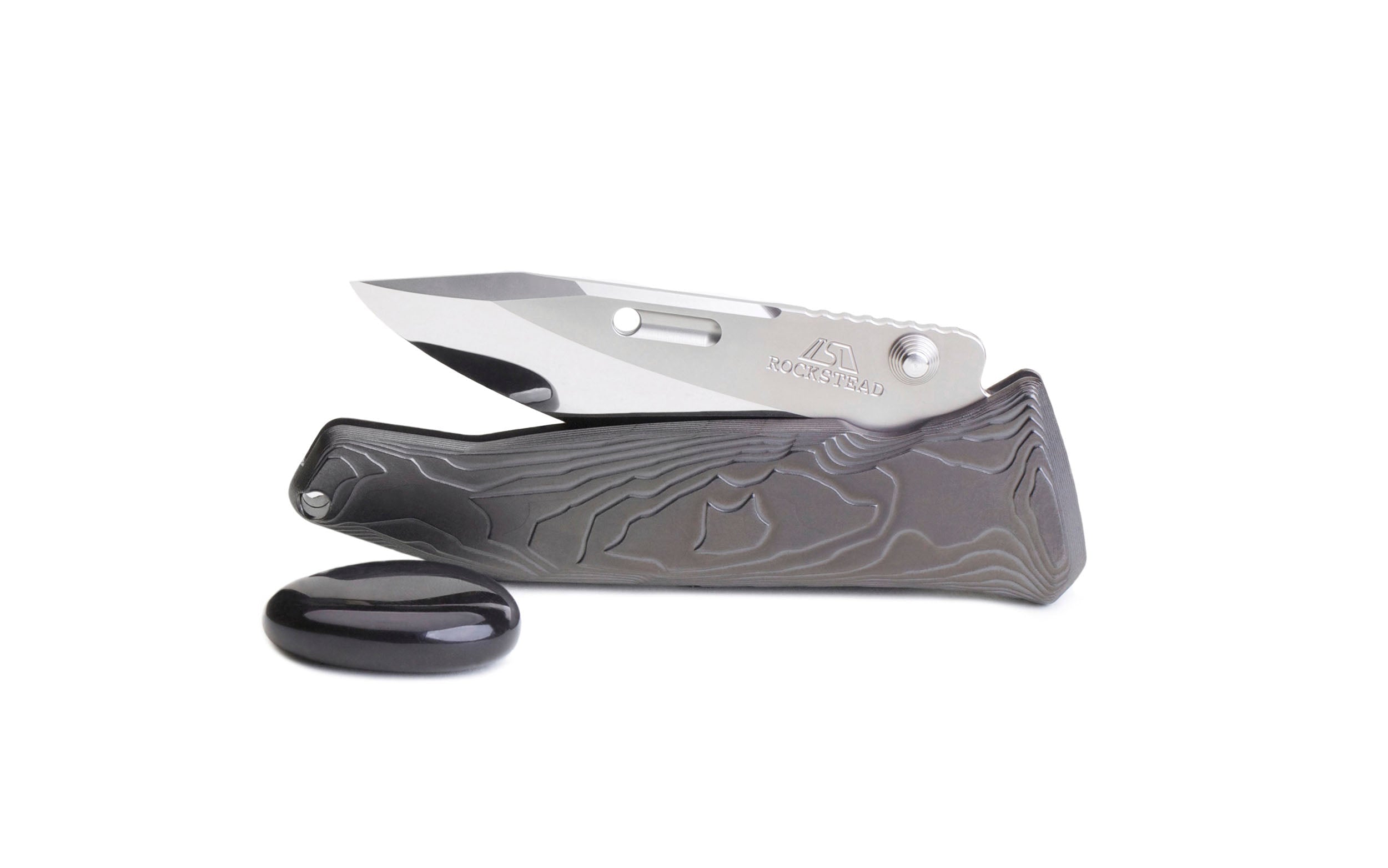 Rockstead SAI-ZDP (BK) Premium ZDP189 BLade Titanium Handle Mirror Finish Folding Knife