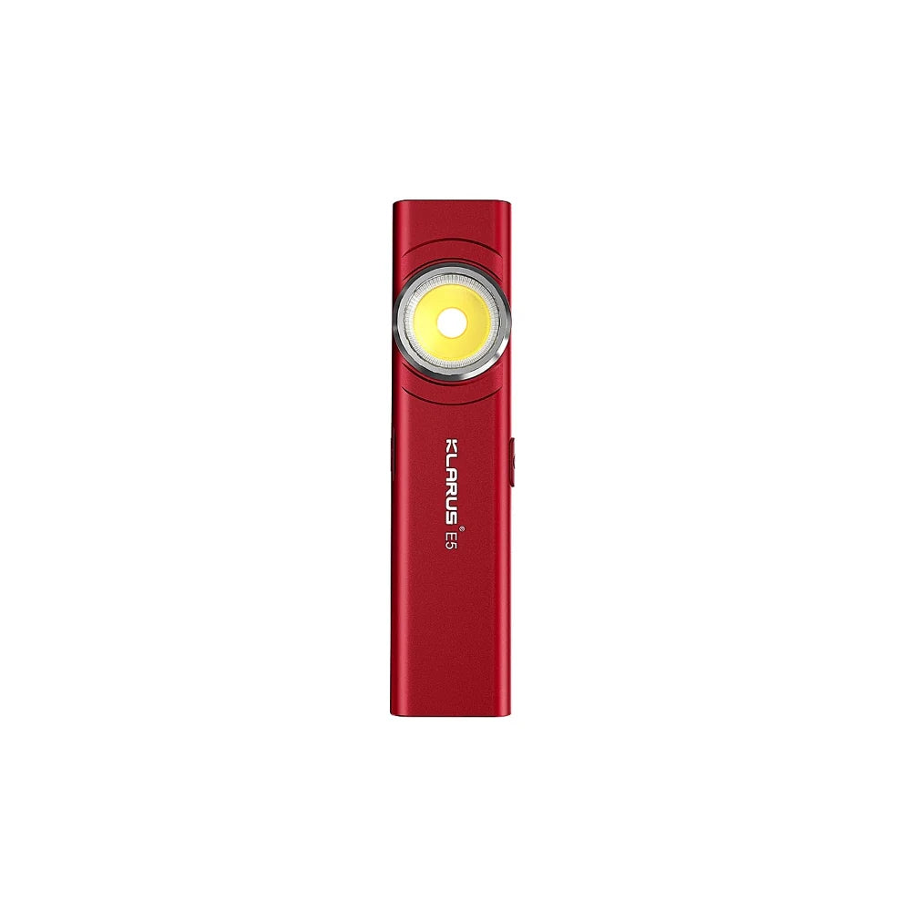 Klarus E5 600 Lumens Compact Dual Light EDC Magnetic Flashlight