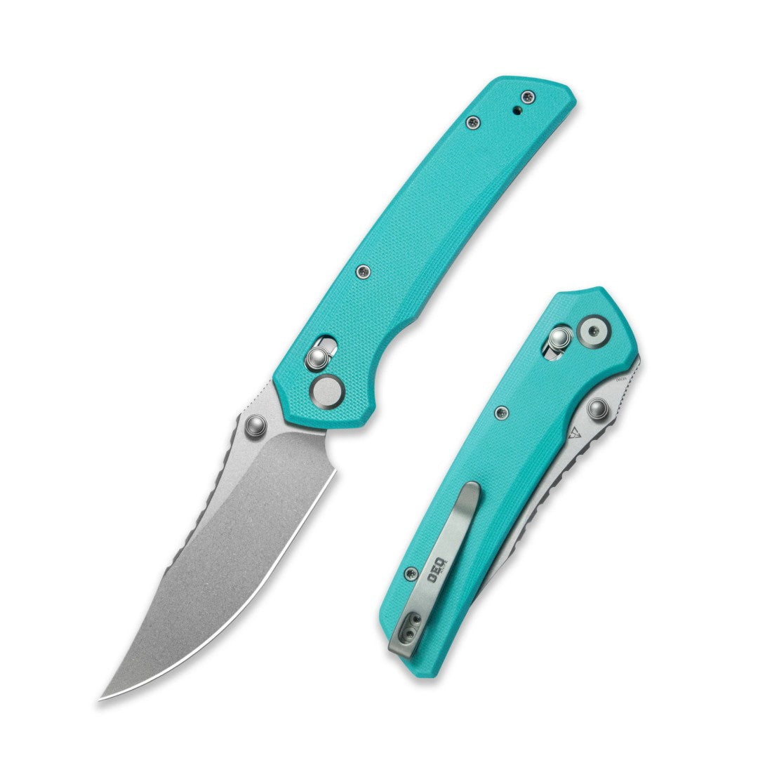 GEO Knife Cirex GEO2601B M390 Blade G10 Handle Crossbar Lock Folding Knife