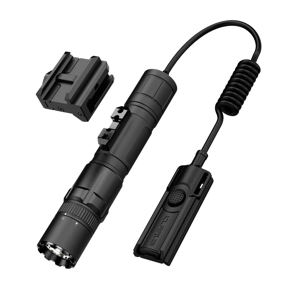 Klarus GL6 V1 Compact Rail-Mounted Tactical Flashlight 1600 Lumens Green Laser