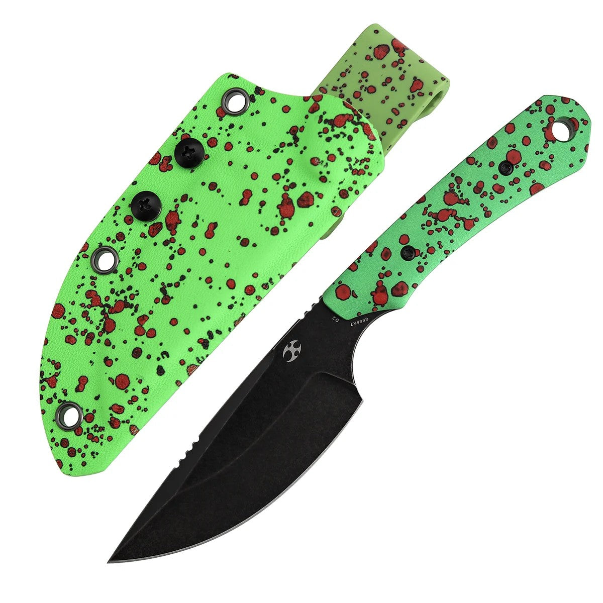Kansept Flank G006A7 D2 Blade Aluminum Handle Fixed Blade Knife
