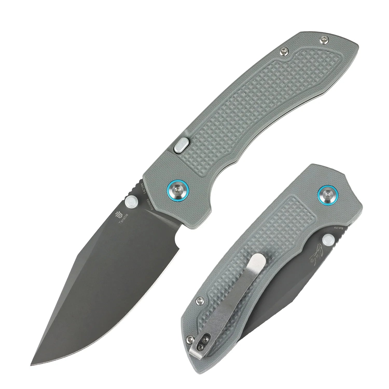 Tenable Entity B1036H1 14C28N Blade G10 Handle Top Liner Lock Folding Knife