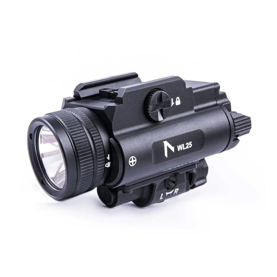 Nextorch Nexdot WL25 Tactical Weapon Light With Laser Sight 1200 Lumens Pistol Light