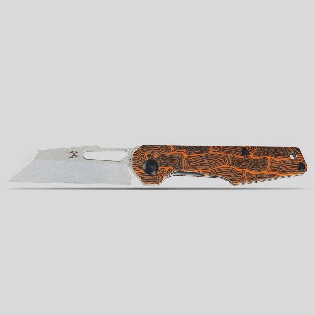 Kansept Lucero T2156A3 154CM Blade Orange G-mascus Handle Liner Lock Folding Knife
