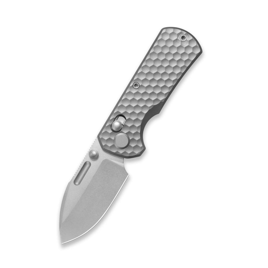 GEO Knife Belluf GEO2508H M390 Blade Titanium Handle Crossbar Lock Folding Knife