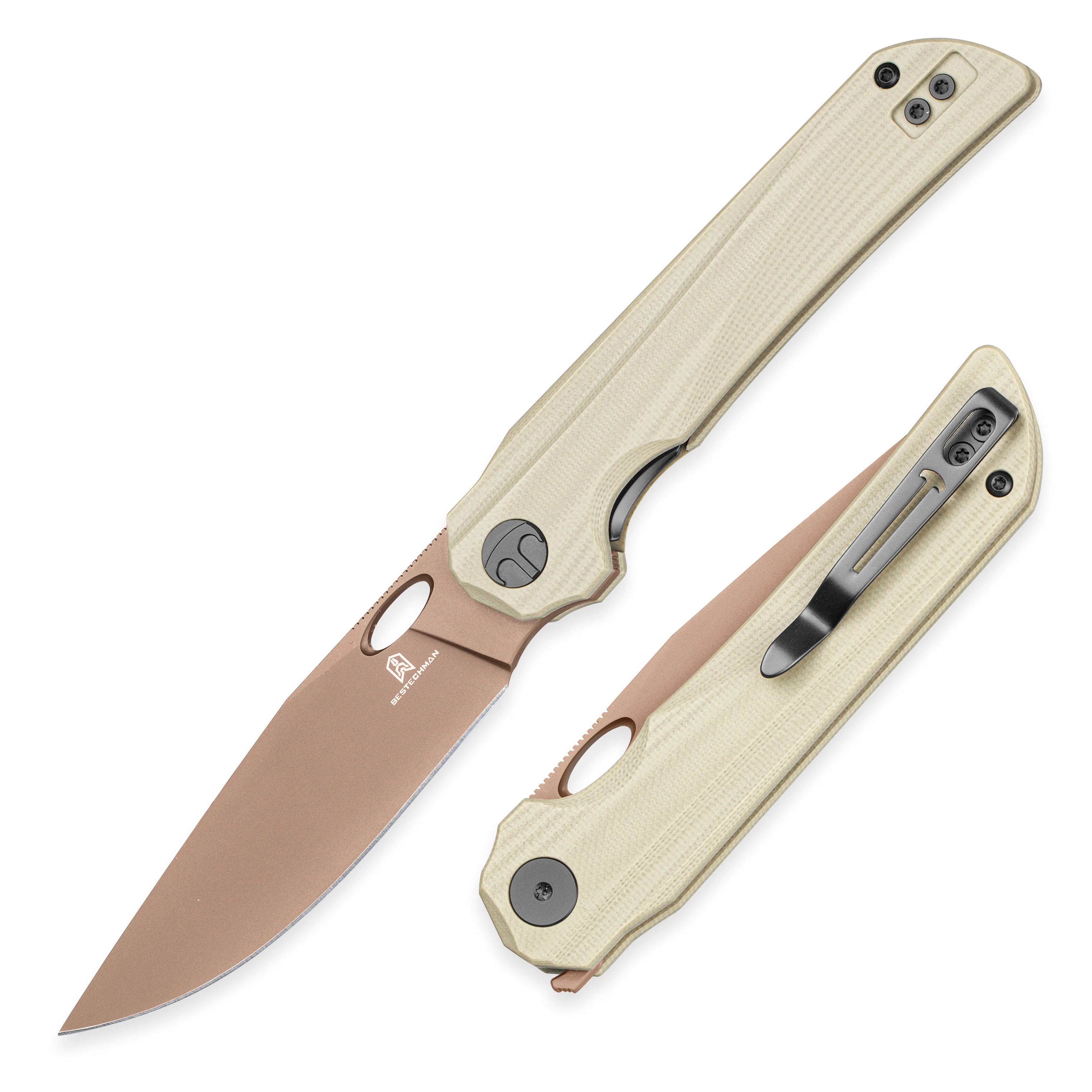 Bestechman Smuga BMK22D AEB-L Blade G10 Hnadle Liner Lock Folding Knife