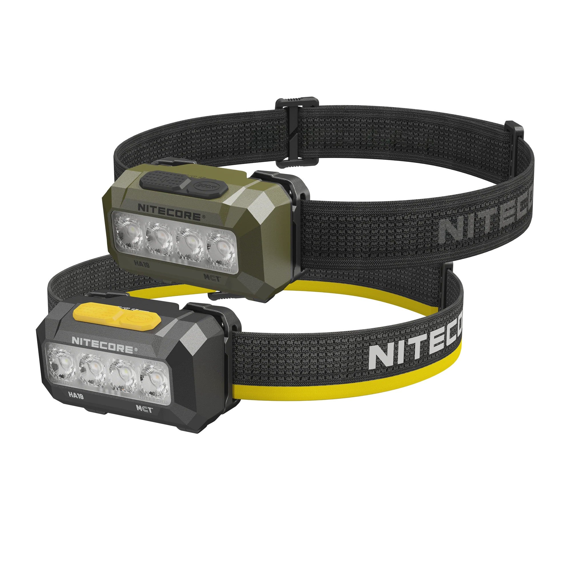 Nitecore HA19 Black 600 Lumen MCT Multipurpose RGB AA Headlamp