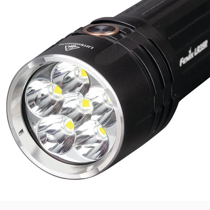 Fenix LR35R Rechargeable Flashlight 10000 Lumens Compact High Output Searchlight
