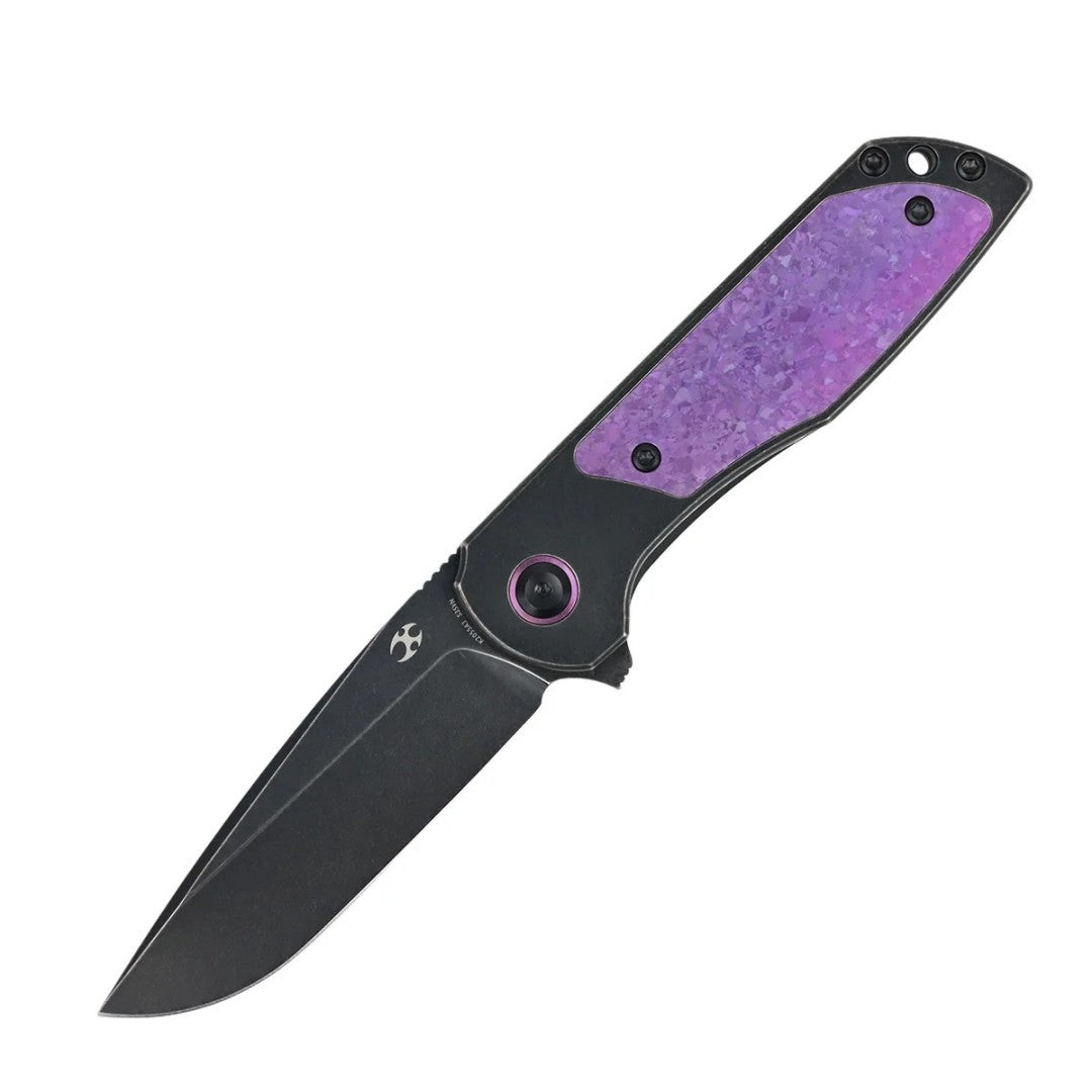 Kansept Ptarmigan K2055A3 CPM-S35VN Blade Titanium Handle Frame Lock Folding Knife