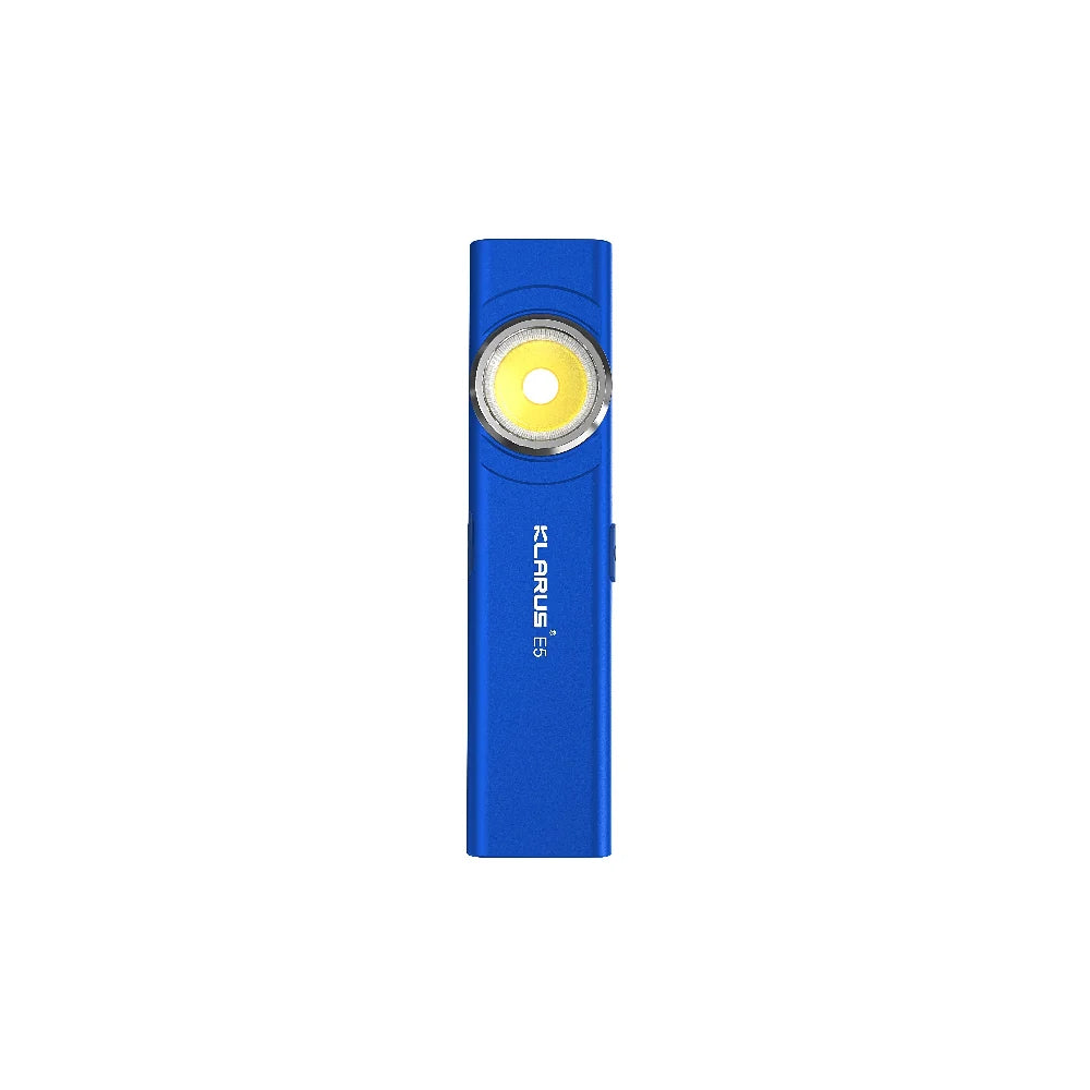 Klarus E5 600 Lumens Compact Dual Light EDC Magnetic Flashlight