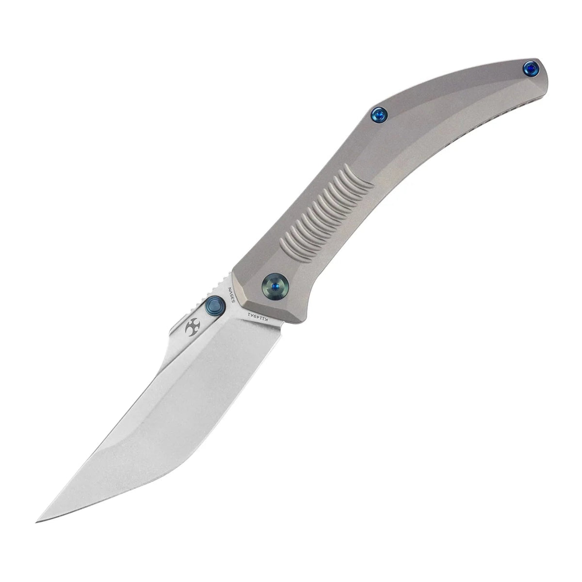Kansept Navaja K1149A1 CPM-S35VN Blade Titanium Handle Frame Lock Folding Knife