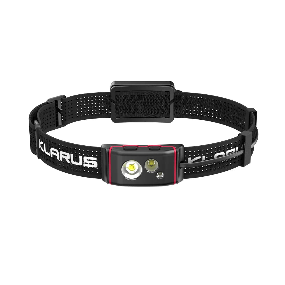 Klarus HM5-V1 800 Lumens Lightweight Triple-light High Output 1200mAh Headlamp For Night Running