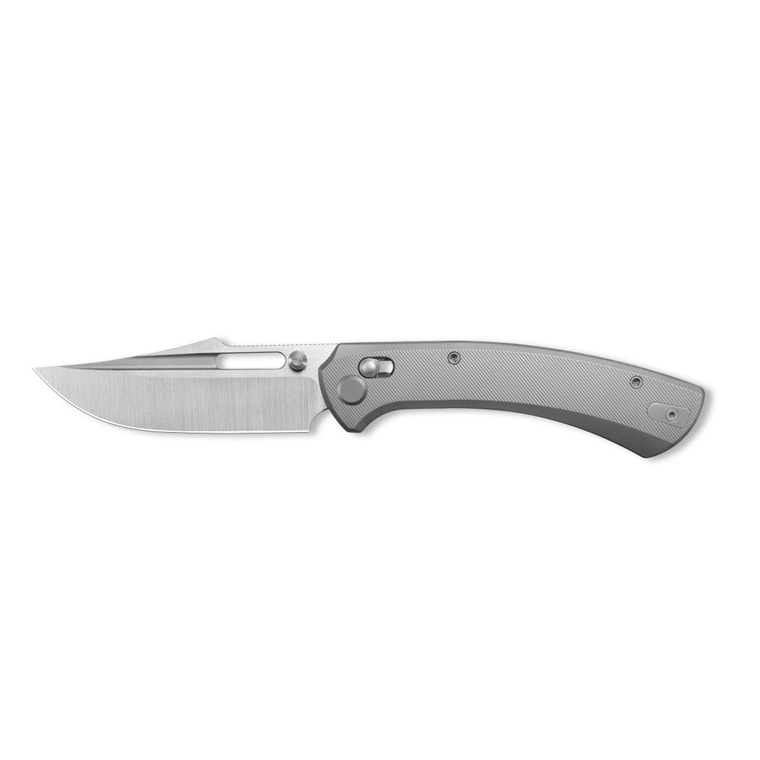 GEO Knife Strix GEO2510A M390 Blade Titanium Handle Crossbar Lock Folding Knife