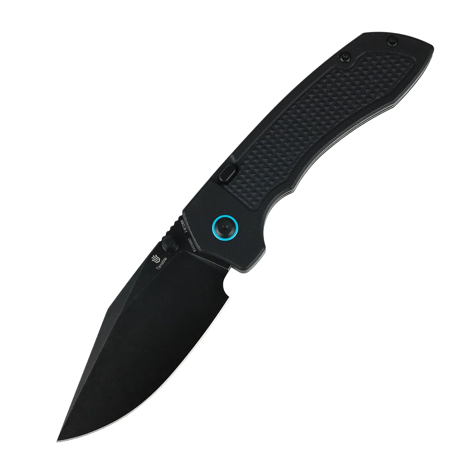 Tenable Entity B1036H3 14C28N Blade G10 Handle Top Liner Lock Folding Knife