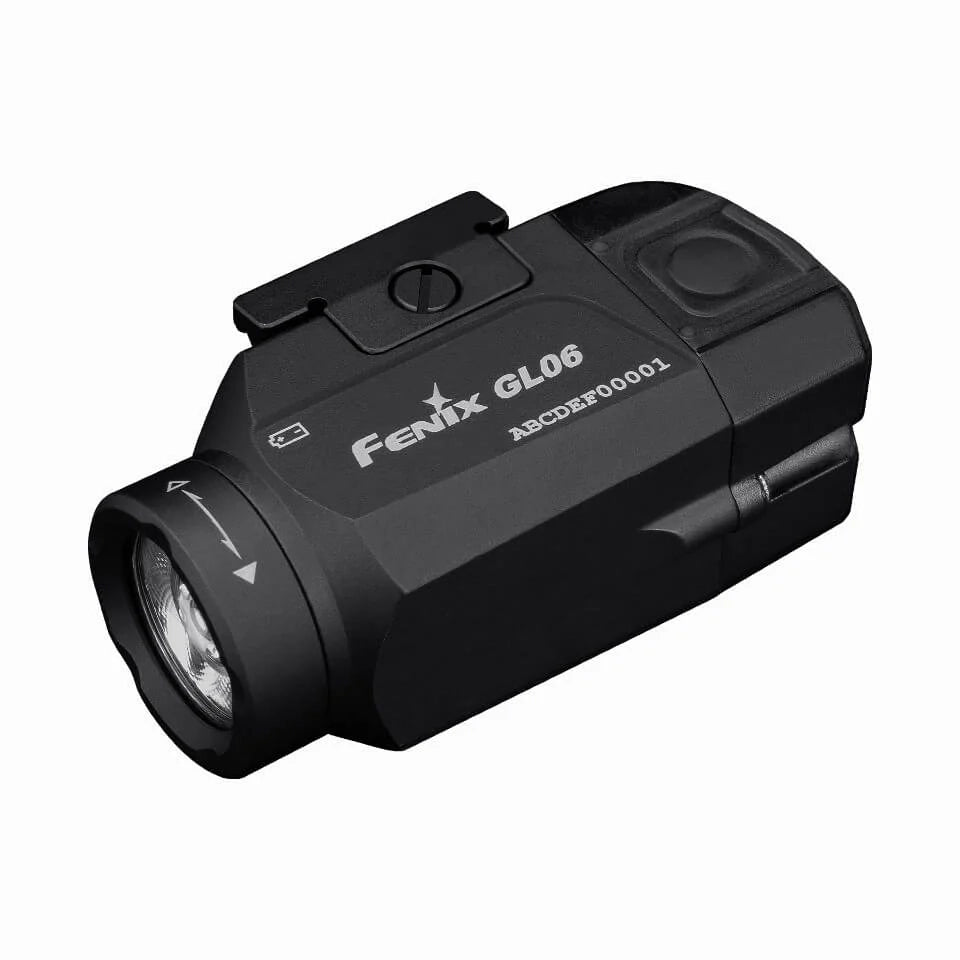 Fenix GL06 Compact Rechargeable Tactical Weapon Light 600 Lumens Pistol Flashlight
