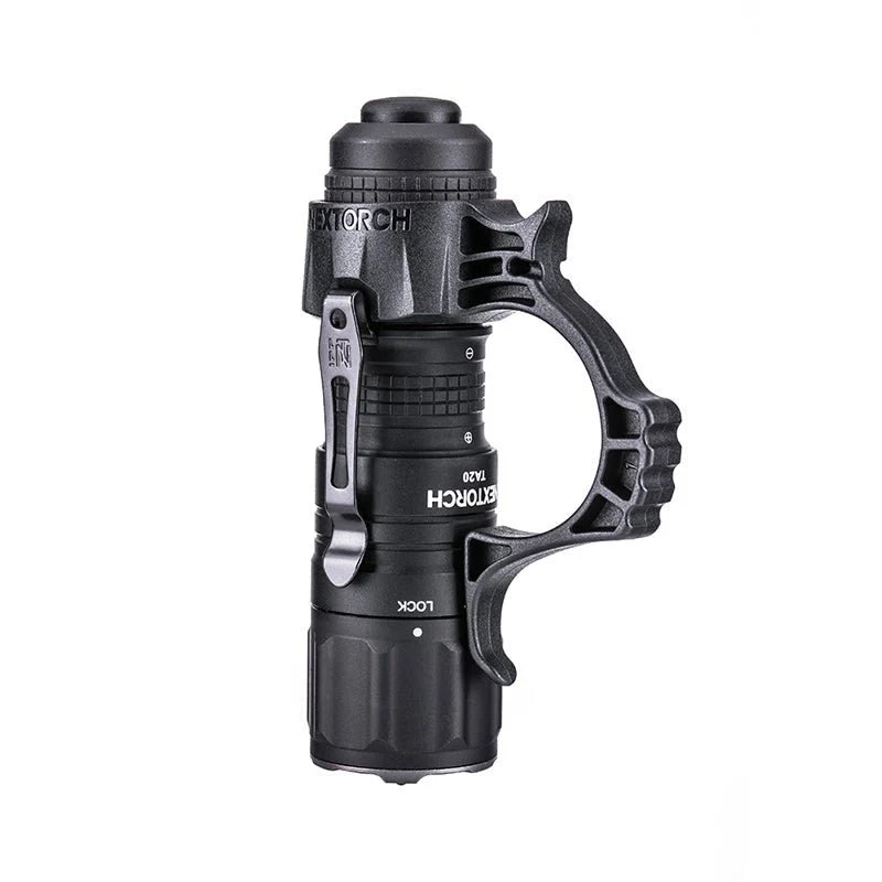 Nextorch TA20 Black 1000 Lumens Rechargeable Compact Pocket Tactical EDC Flashlight