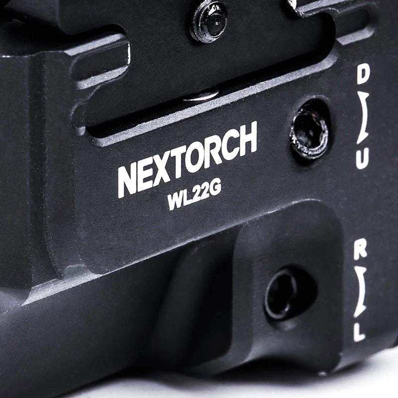 Nextorch WL22 Green Laser Rechargeable Weapon Light 650 Lumens Gun Flashlight