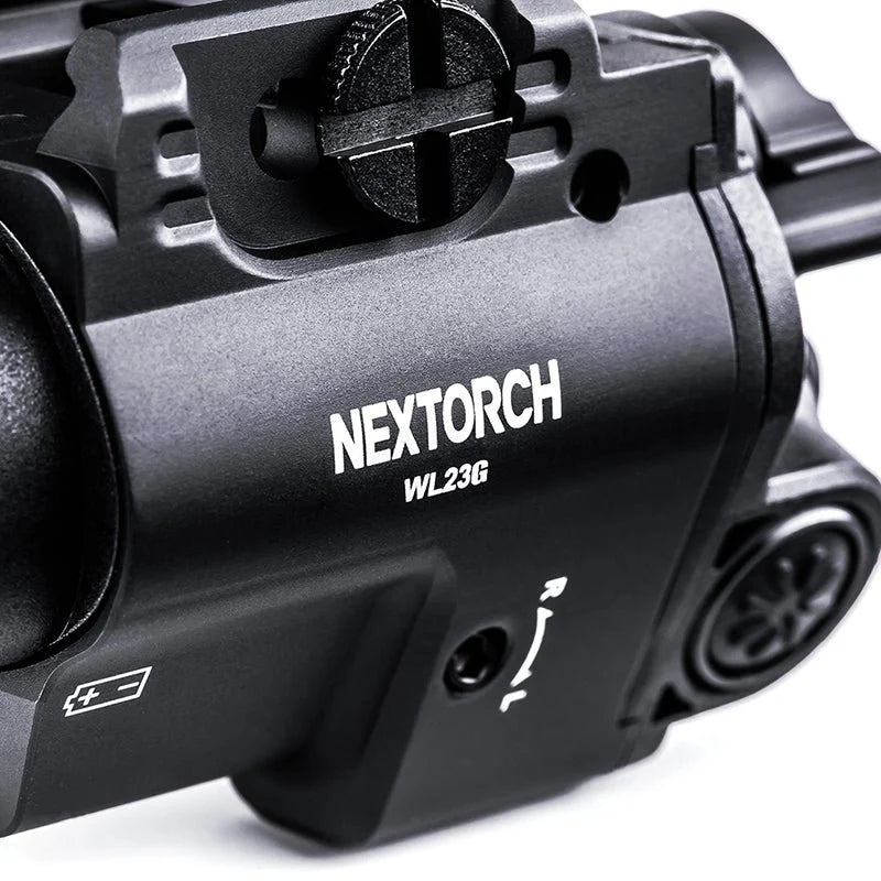 Nextorch WL23 Red Laser Weapon Light 1300 Lumens Tactical Gun Flashlight