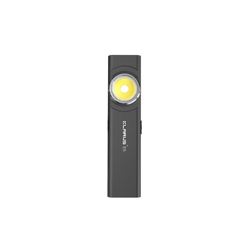 Klarus E5 600 Lumens Compact Dual Light EDC Magnetic Flashlight