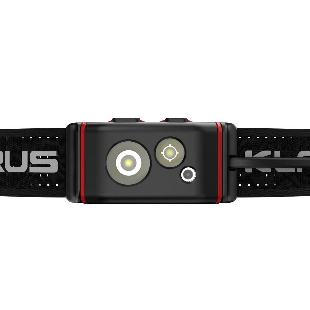 Klarus HM5-V1 800 Lumens Lightweight Triple-light High Output 1200mAh Headlamp For Night Running