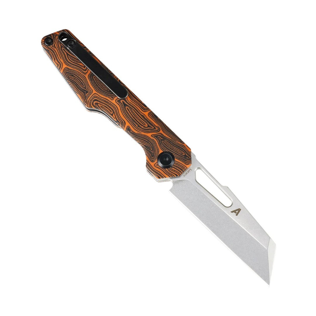 Kansept Lucero T2156A3 154CM Blade Orange G-mascus Handle Liner Lock Folding Knife