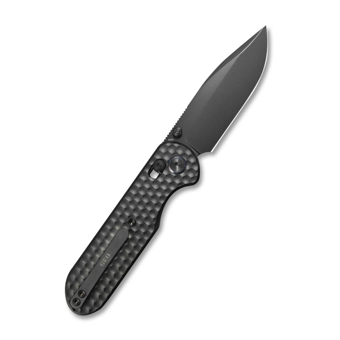 GEO Knife Ethereal Cutter GEO2402D M390 Blade Titanium Handle Crossbar Lock Folding Knife