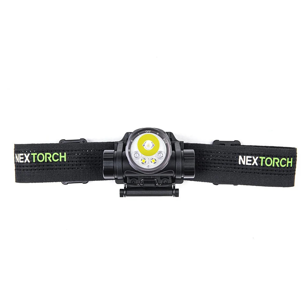 Nextorch hiStar Headlamp 2300 Lumens Rechargeable White Light and Red Light