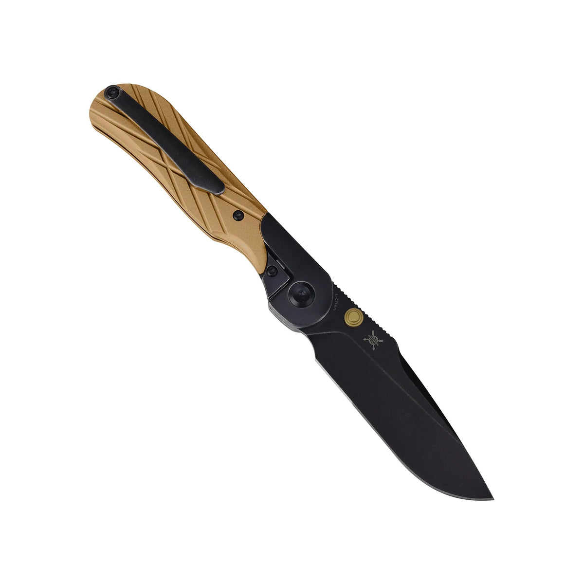 Kansept Lichen T2091A4 154CM Blade Aluminum Handle Bolster Lock Folding Knife