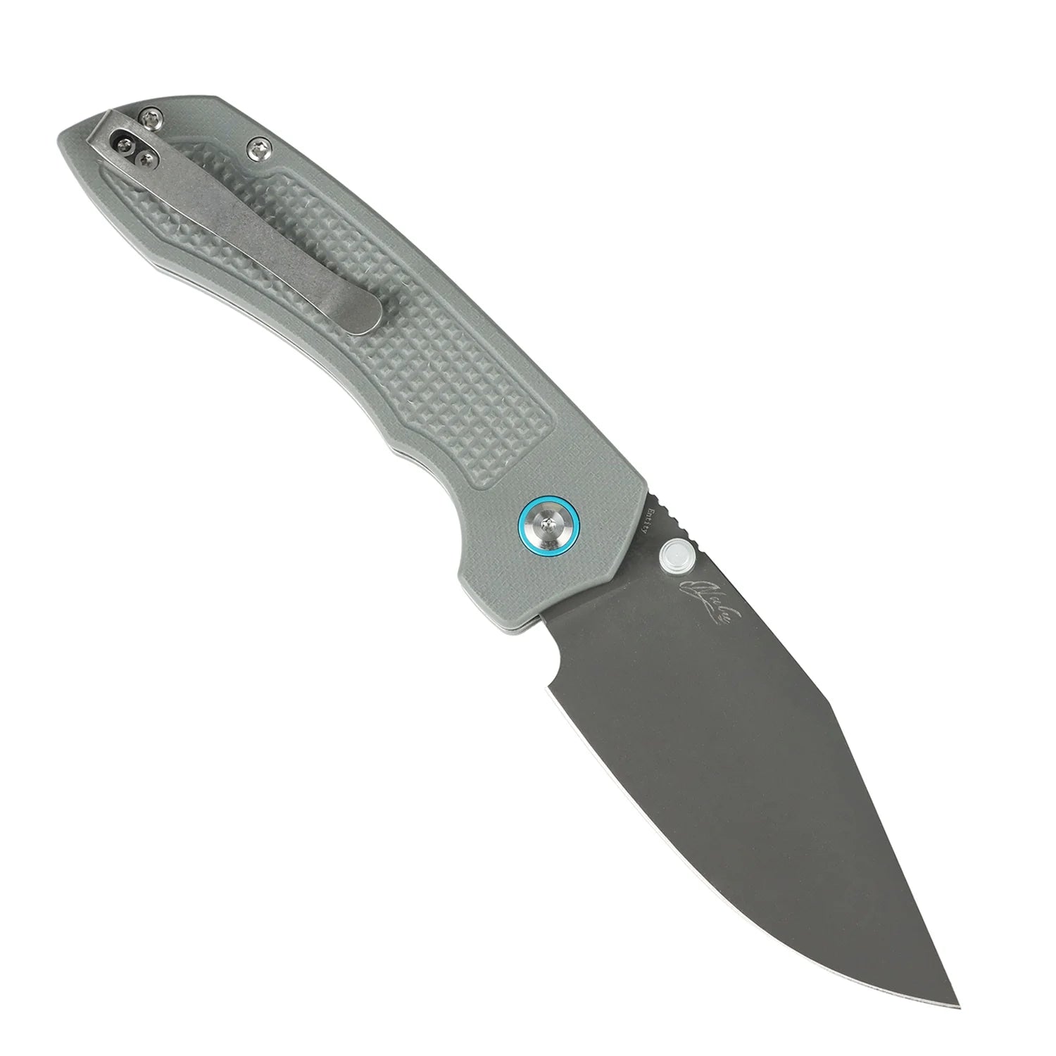 Tenable Entity B1036H1 14C28N Blade G10 Handle Top Liner Lock Folding Knife