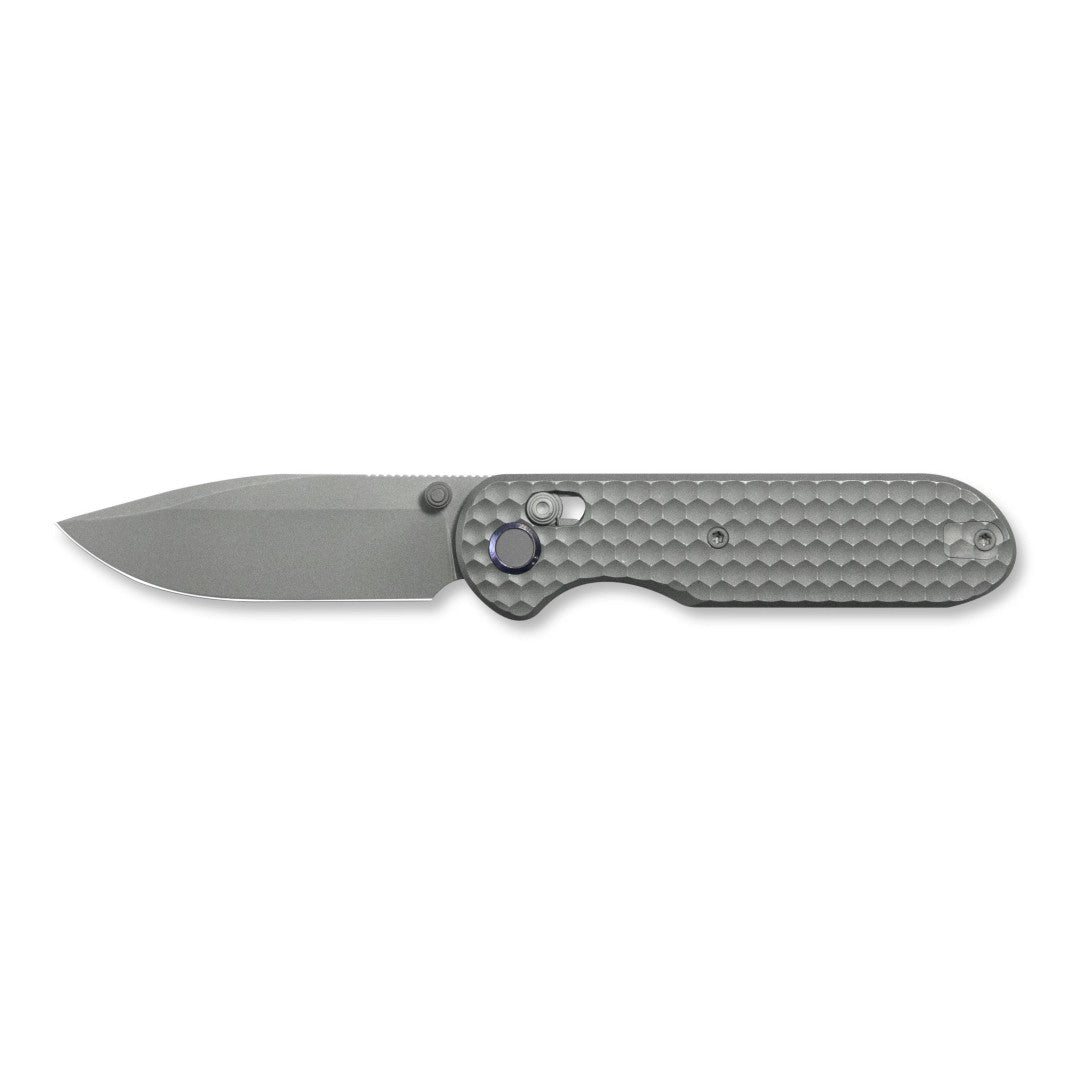 GEO Knife Ethereal Cutter GEO2402C M390 Blade Titanium Handle Crossbar Lock Folding Knife
