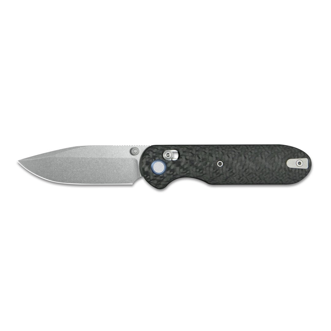 GEO Knife Ethereal Cutter GEO2402K M390 Blade Carbon FiberHandle Crossbar Lock Folding Knife
