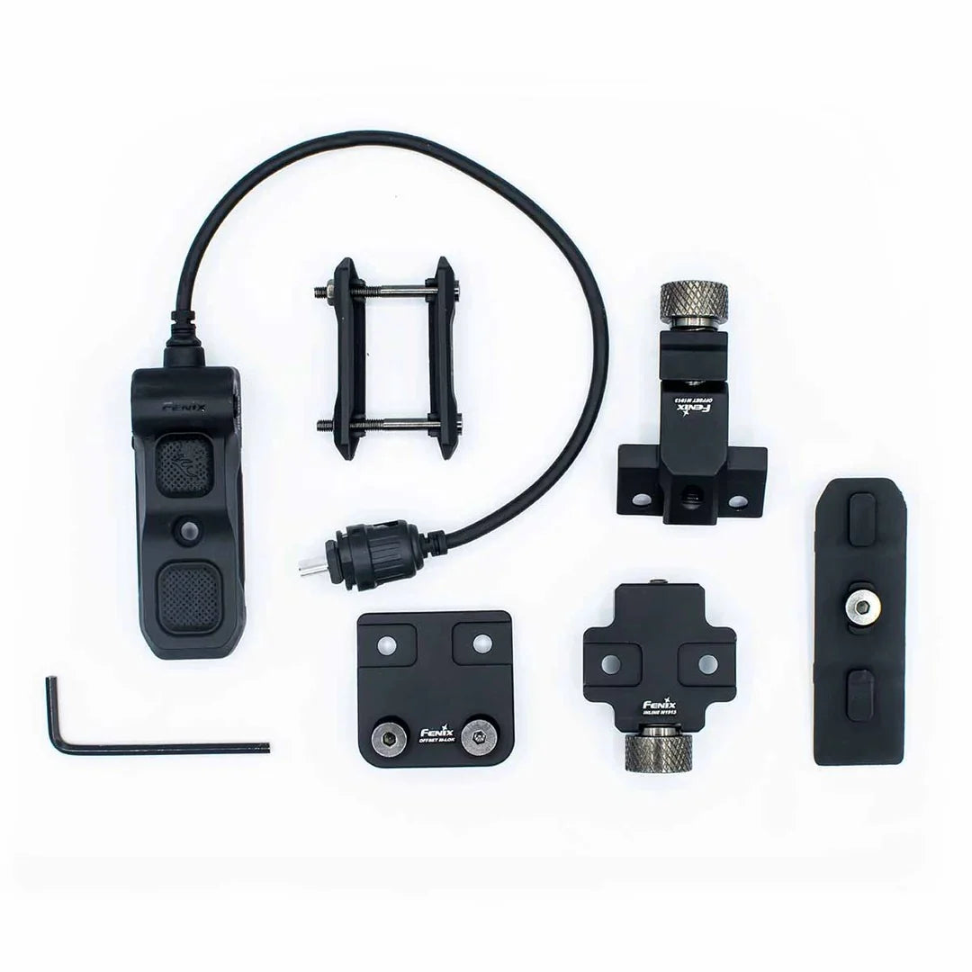 Fenix GL30R Rail-Mounted High-Intensity Tactical Light with AER-07 Remote Switch