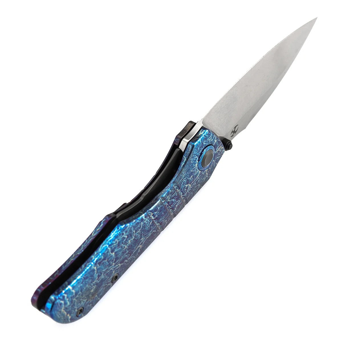 Kansept Mini Lanza K1116A3 CPM-20CV Blade Titanium Handle Nested Liner Lock Folding Knife
