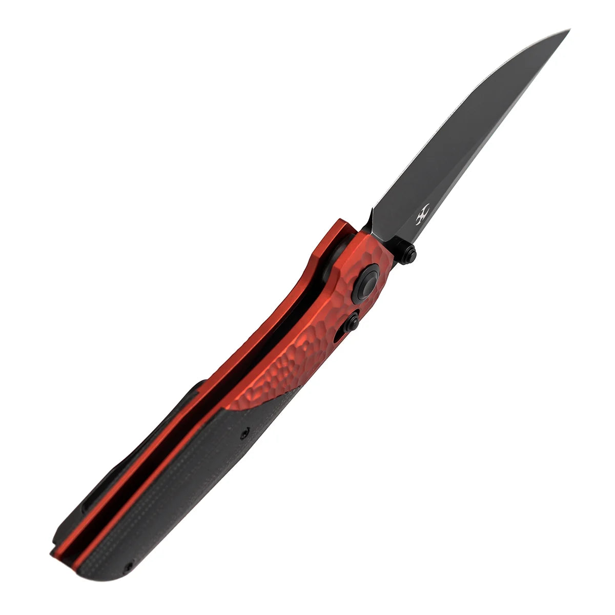 Kansept Deadite T1081V3 154CM Blade Aluminum with Micarta Handle Crossbar Lock Folding Knife