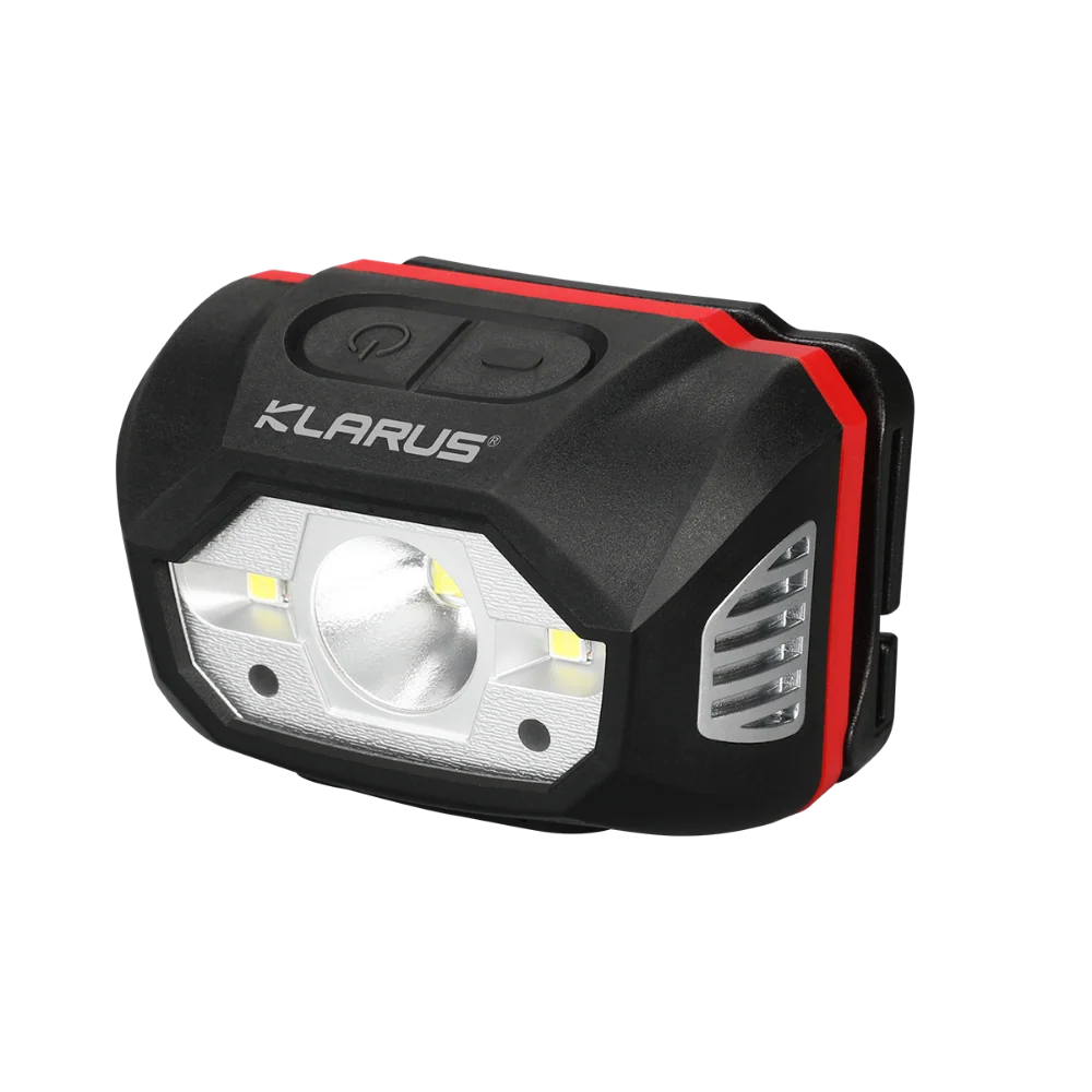 Klarus HM1 Black 440 Lumens Lightweight Rechargeable Headlamp