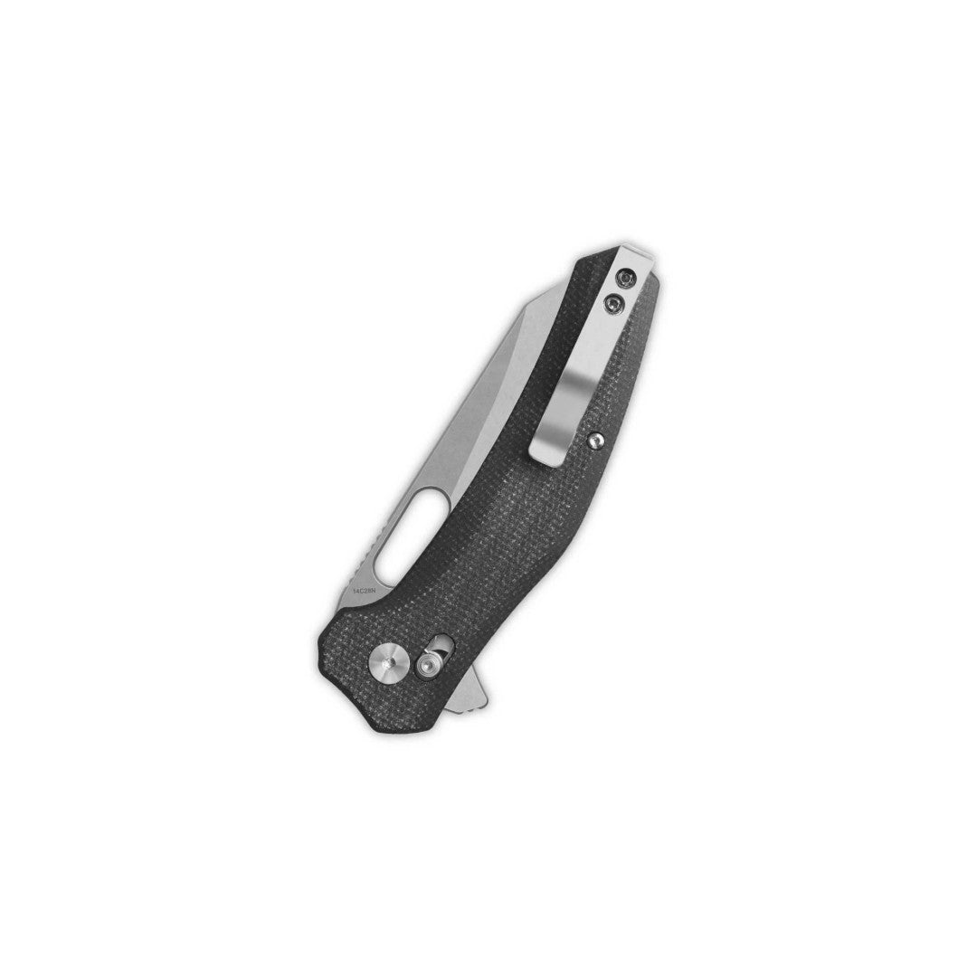 QSP Emu QS164-A1 14C28N Blade Black Micarta Handle Glyde Lock Folding Knife