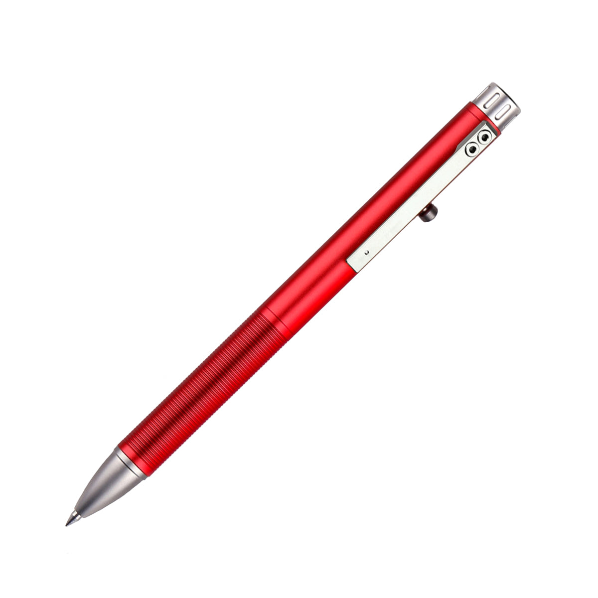 TIMAZE TAS-108-RS Titanium Bolt Pen PVD Red+Silver