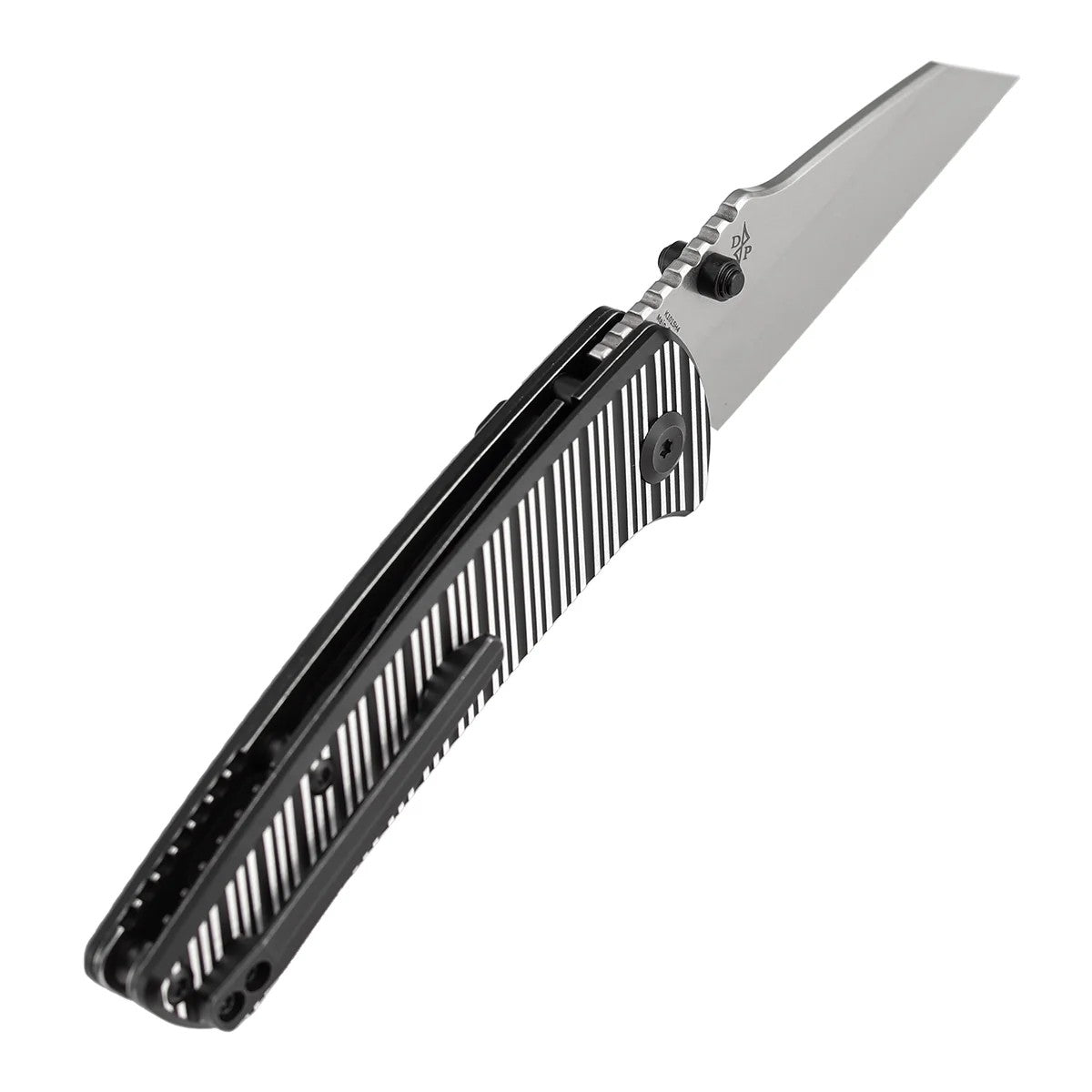 Kansept Main Street K1015H4 Elmax Blade Aluminum Handle Top Liner Lock Folding Knife