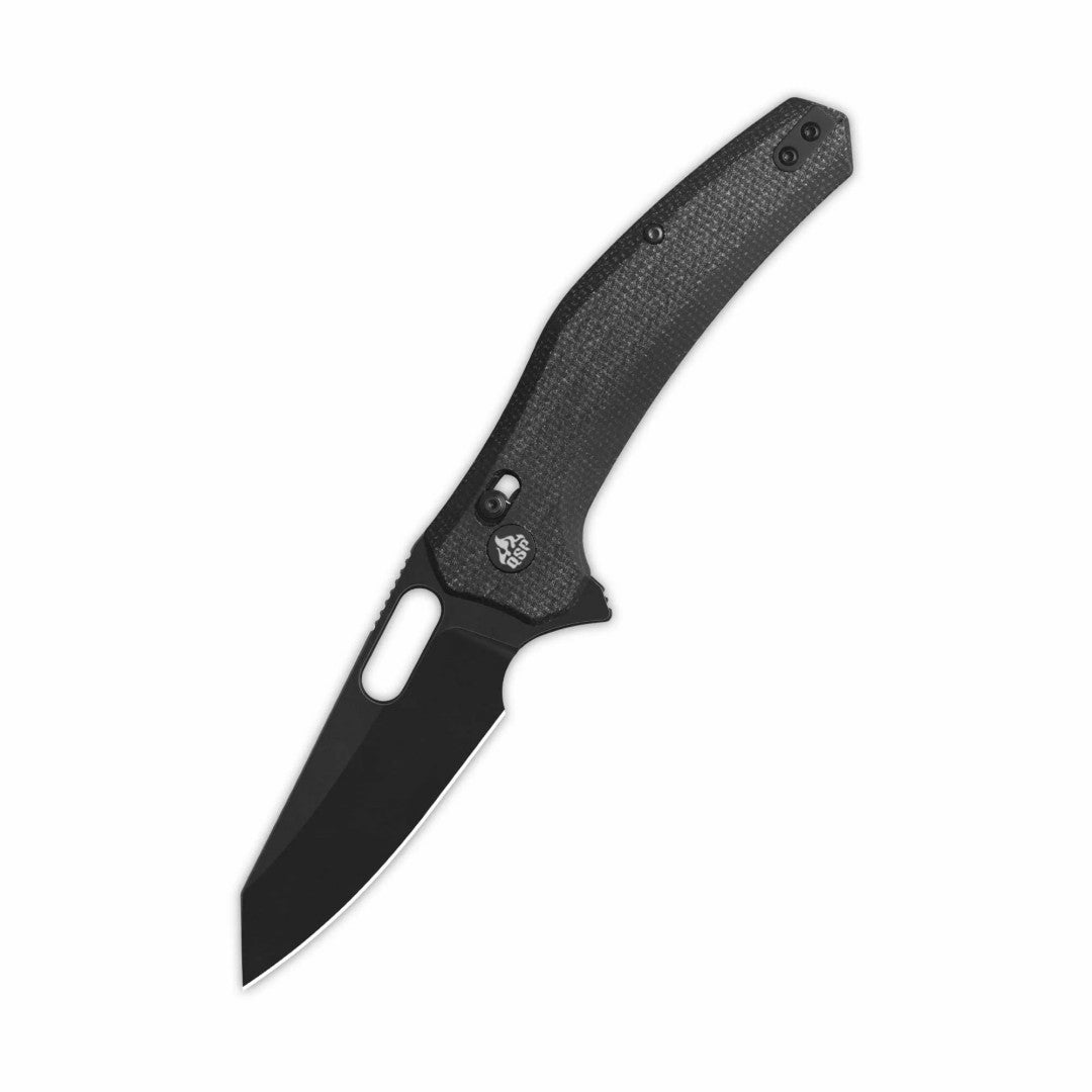 QSP Emu QS164-A2 14C28N Blade Black Micarta Handle Glyde Lock Folding Knife
