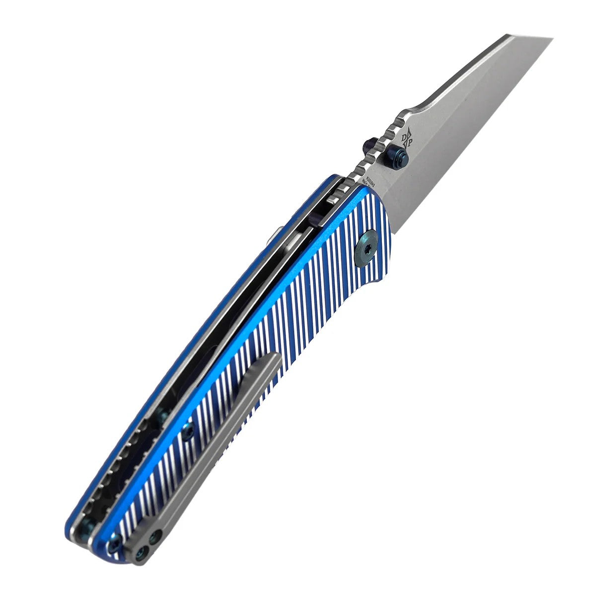 Kansept Main Street K1015H3 Elmax Blade Aluminum Handle Top Liner Lock Folding Knife