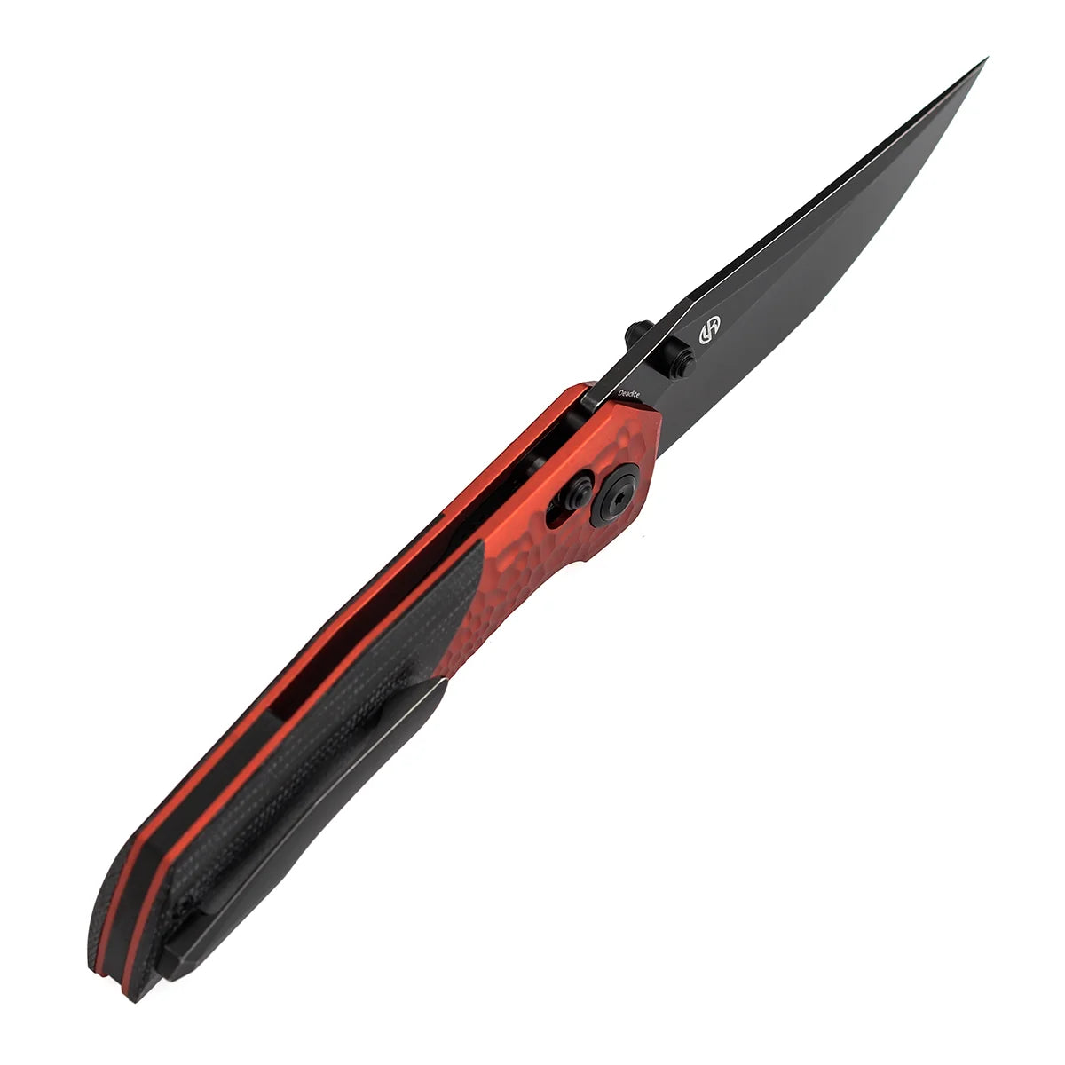 Kansept Deadite T1081V3 154CM Blade Aluminum with Micarta Handle Crossbar Lock Folding Knife