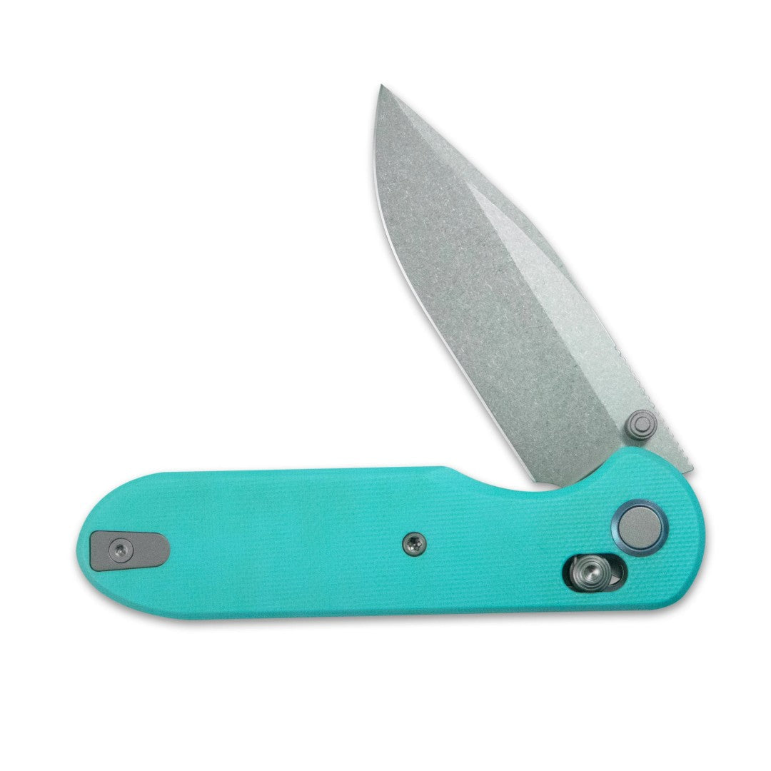 GEO Knife Ethereal Cutter GEO2402G M390 Blade G10 Handle Crossbar Lock Folding Knife