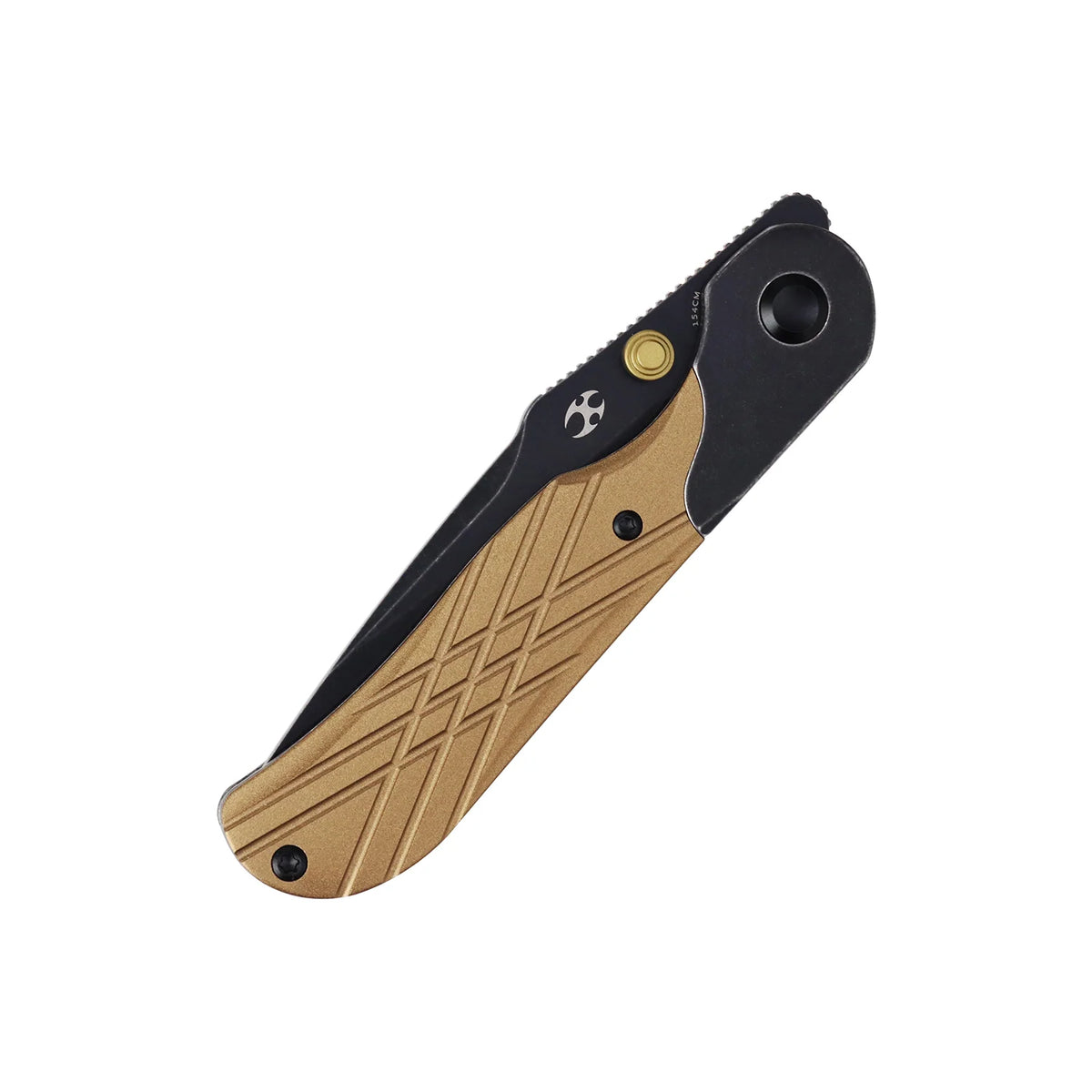 Kansept Lichen T2091A4 154CM Blade Aluminum Handle Bolster Lock Folding Knife