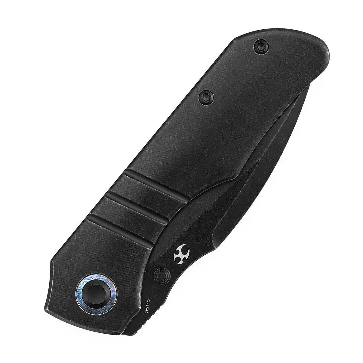 Kansept Mini Lanza K1116A2 CPM-20CV Blade Titanium & Timascus Handle Nested Liner Lock Folding Knife