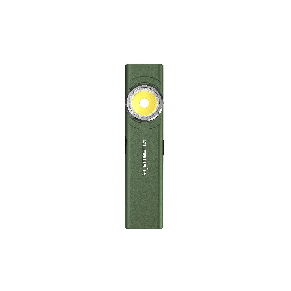 Klarus E5 600 Lumens Compact Dual Light EDC Magnetic Flashlight