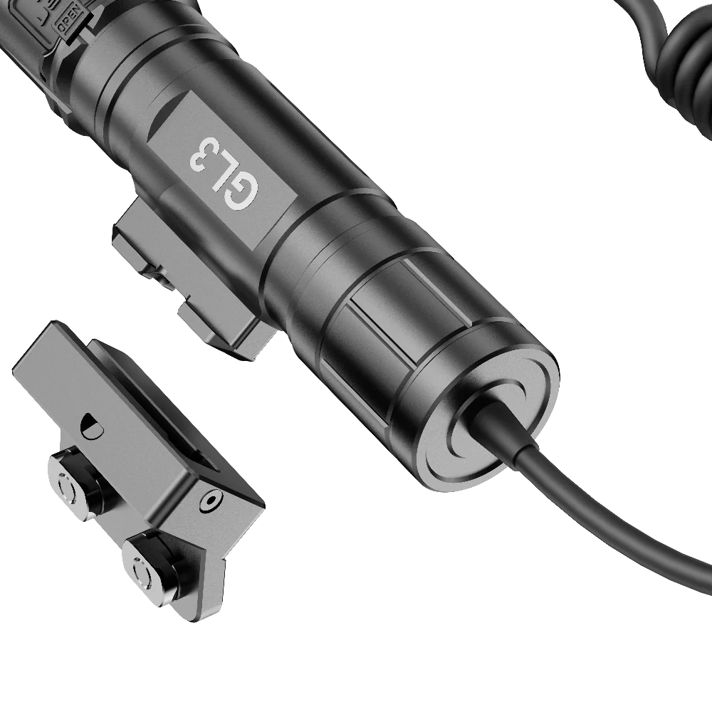 Klarus GL3 Quick Detach Extreme Output Professional Tactical Flashlight 2100 Lumens