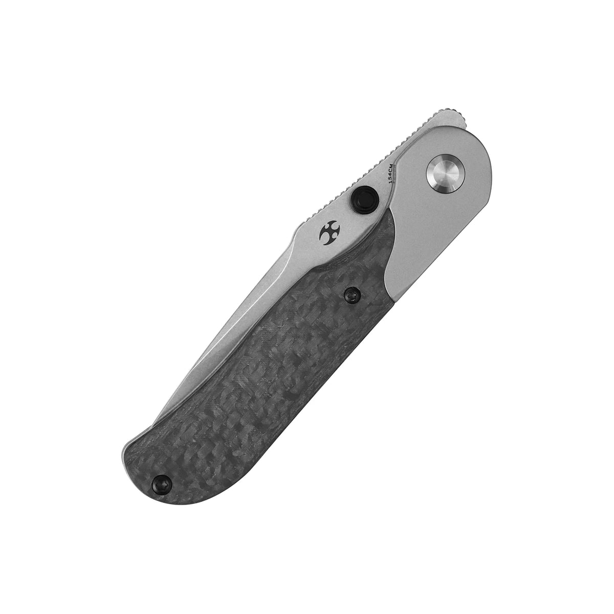 Kansept Lichen T2091A3 154CM Blade Cabrbon Fiber Handle Bolster Lock Folding Knife