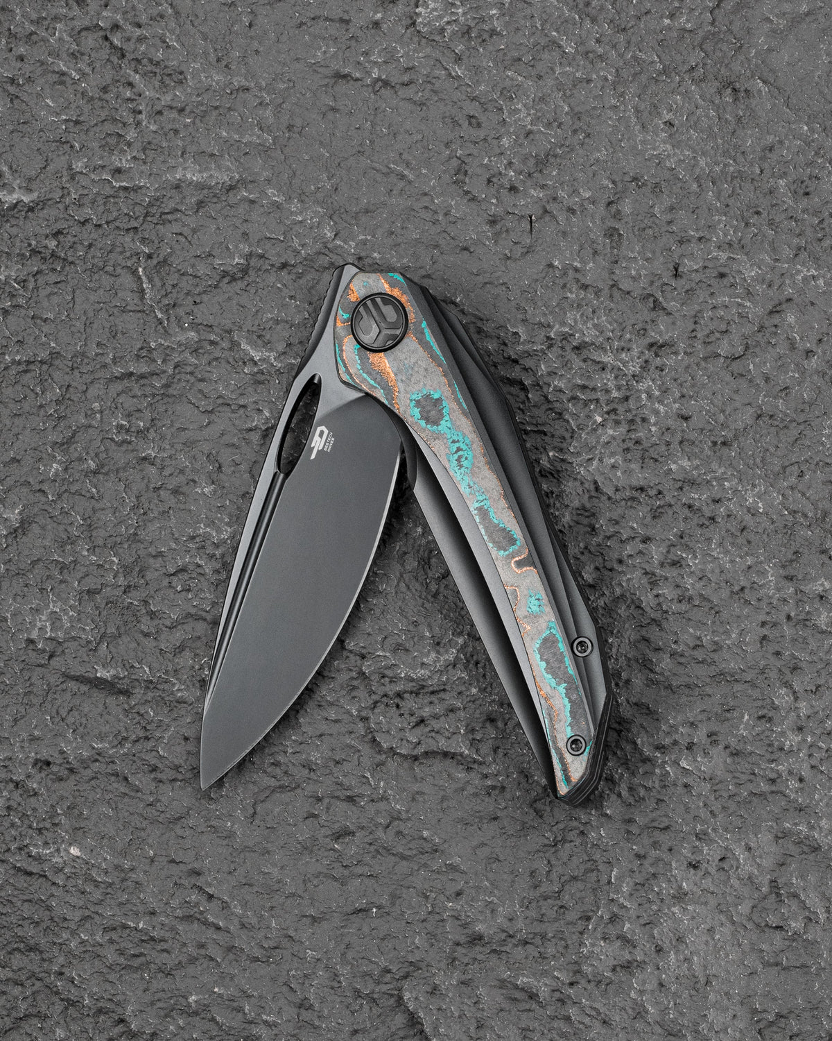 Bestech SENU BT2601D CPM-S90V Blade Titanium Handle Frame Lock Folding Knife
